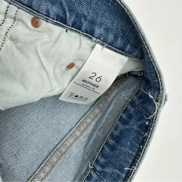 MOTHER The Trickster Short Fray in Slay It With Flowers Size 26 B1392 - Picture 4 of 7